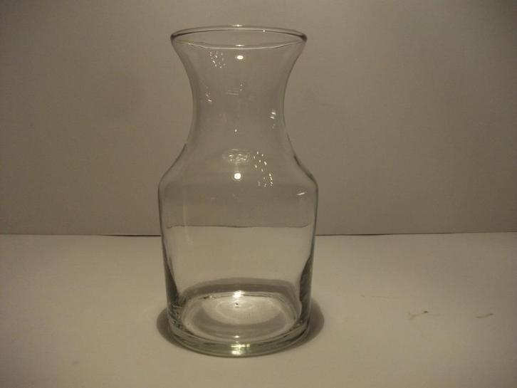 Lot 12 Glazen karaf of vaas - 12 stuks, Maison & Meubles, Cuisine | Vaisselle, Autres types, Verre, Enlèvement