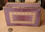 Jaques au chocolat. Ancienne boîte en velours violet, Enlèvement ou Envoi