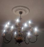 Koperen luster, Ophalen, Gebruikt, Overige materialen, Rustiek