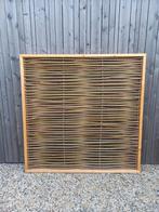 Wilgenschermen in frame 180x180x9, Tuin en Terras, Schuttingen, Ophalen, Nieuw