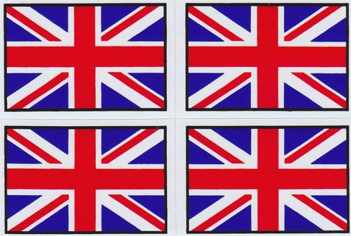 Union Jack [Engelse vlag] stickervel #3, Motos, Accessoires | Autocollants, Envoi