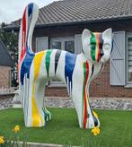 Wit druip poes, 2m hoog , polystone, Ophalen, Nieuw, Kunststof, Dierenbeeld