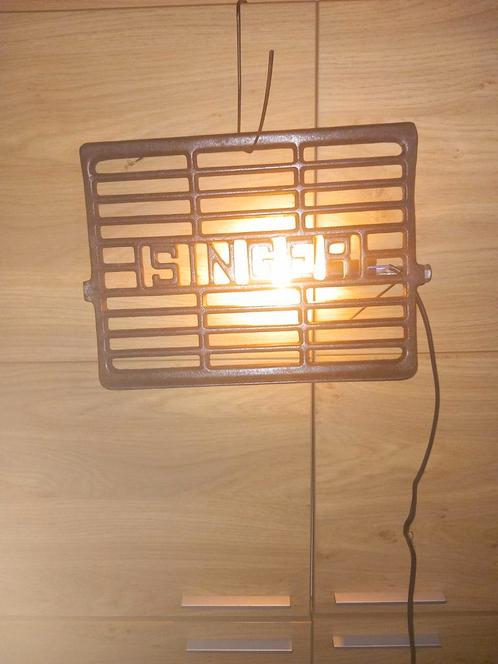 Wandlamp Singer, Antiek en Kunst, Antiek | Verlichting, Ophalen of Verzenden