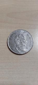 5 pesos Vicente Guerre 1976, Timbres & Monnaies, Amérique du Sud, Enlèvement ou Envoi, Monnaie en vrac