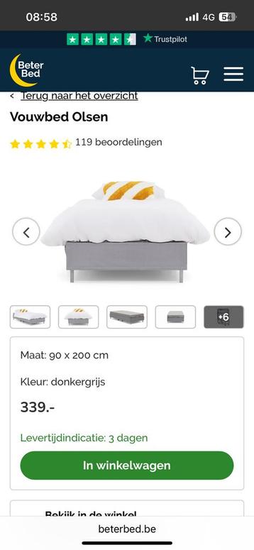 bed olsen nieuw in verpakking 90x200 beschikbaar voor biedingen