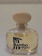 Bambou Weil parfum 2ml vintage, Ophalen of Verzenden, Zo goed als nieuw, Miniatuur, Gevuld