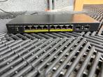 Switch Zyxel PoE 8 ports + 2 sfp, Computers en Software, Ophalen, Zo goed als nieuw