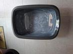 Nieuwe grijze grote kattenbak, Ophalen