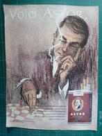 Astor cigarettes - publicité papier - 1964, Enlèvement ou Envoi, Utilisé, Autres types