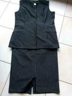 Damesensemble(42/44), Kleding | Dames, Rokken, Ophalen of Verzenden, Zo goed als nieuw, Maat 42/44 (L), Zwart
