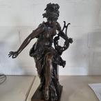 Superbe sculpture en bronze signée Carrier Belleuse, Ophalen of Verzenden, Brons