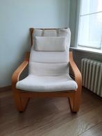 Ikea Poang fauteuil, Huis en Inrichting, Fauteuils, Ophalen, Hout, Gebruikt, 75 tot 100 cm