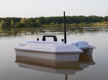 Voerboot xplore mk2 + toslon tf500 fishfinder dieptemeter