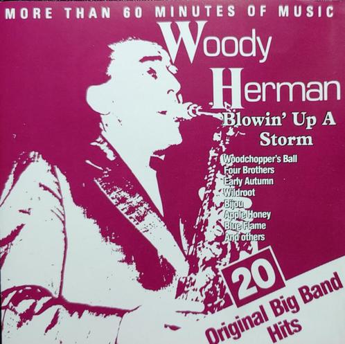 CD - WOODY HERMAN - 20 Original Big Band Hits, Cd's en Dvd's, Cd's | Jazz en Blues, Ophalen of Verzenden