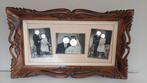 Mooie antieke fotokader - hout gesneden - 66 x 39 cm, Enlèvement ou Envoi