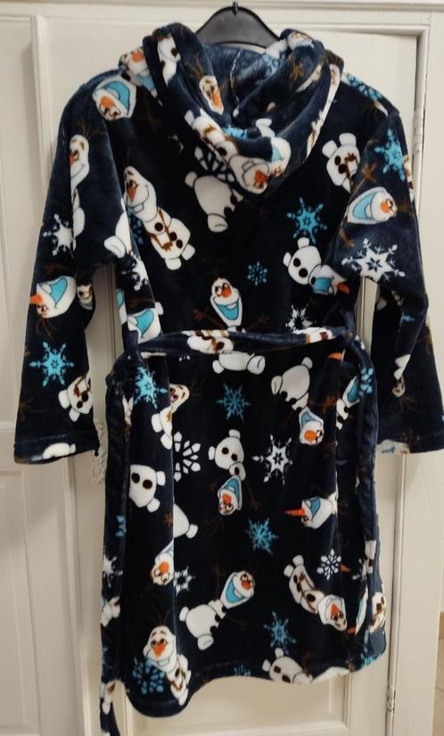 Wetenschap rand geschenk ② Disney Frozen Olaf kamerjas/peignoir/badjas, maat 134-140 — Kinderkleding  | Maat 140 — 2dehands