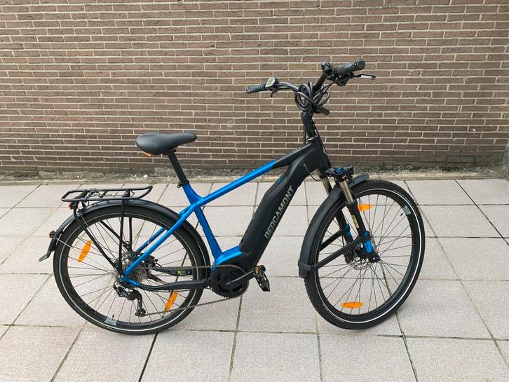 Vélo électrique Bergamont, bosh performance, bleu et noir, Fietsen en Brommers, Elektrische fietsen, Zo goed als nieuw, Overige merken