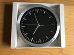 Analoge klok nieuw diag 25cm-D 4 cm RVS, Ophalen of Verzenden, Nieuw, Analoog, Wandklok