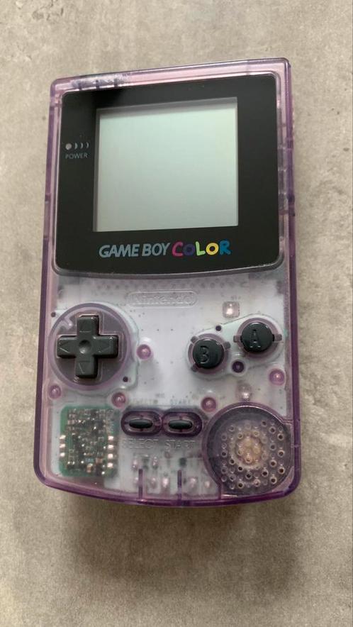 Game Boy-kleur, Games en Spelcomputers, Spelcomputers | Nintendo Game Boy, Gebruikt, Game Boy Color, Met beschermhoes of tas, Ophalen of Verzenden