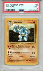 Machoke Psa 9 Base set unlimited, Ophalen of Verzenden, Zo goed als nieuw