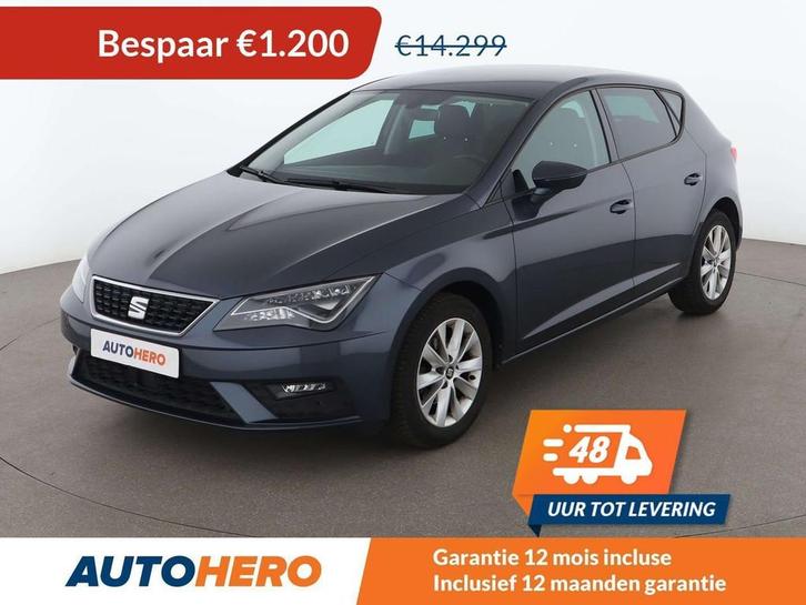 SEAT Leon 1.0 TSI Style (bj 2020), Auto's, Seat, Te koop, Leon, ABS, Airbags, Airconditioning, Android Auto, Apple Carplay, Bluetooth