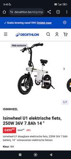Leuke compacte opvouwbare ebike, Ophalen