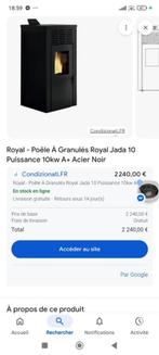 Feu a pellet noir, Enlèvement, Comme neuf