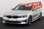 BMW 3 Serie 318 TOURING DA TOURING DA + GPS + CARPLAY + PDC, Auto's, Automaat, Bedrijf, 5 deurs, Zilver of Grijs
