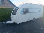 swift sprite alpine 4, Caravans en Kamperen, Caravans, Hordeur, 5 tot 6 meter, Sprite, Tot en met 4