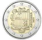 2 euro Andorra 2021 koersmunt, 2 euro, Ophalen of Verzenden