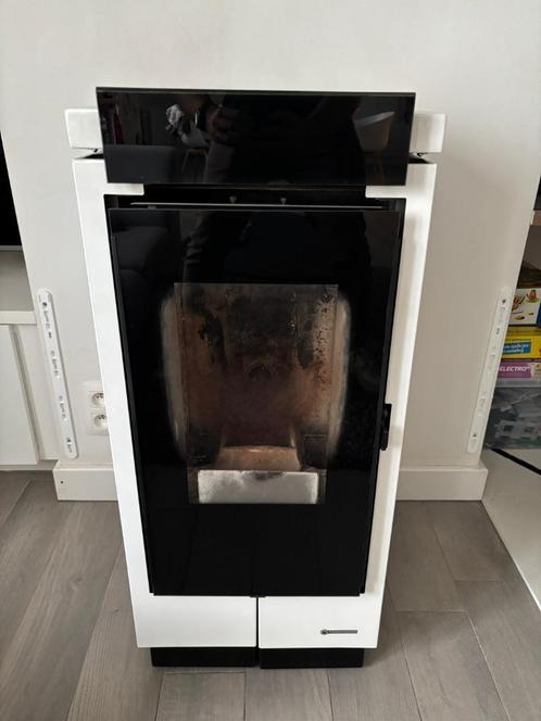 Pelletkachel - mon amour 7.5kw, Huis en Inrichting, Kachels, Gebruikt, Vrijstaand, Pelletkachel, Overige brandstoffen, Ophalen