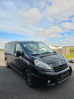 **PEUGEOT EXPERT DUBBELE CABINE 5PL/AIRCO-TREKHAAK-PDC-**, Auto's, Peugeot, Voorwielaandrijving, 4 cilinders, Zwart, Grijs