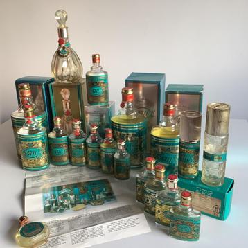 4711 collectie lege flessen  beschikbaar voor biedingen