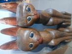 Chat 1m de haut tout en bois, Antiek en Kunst, Kunst | Beelden en Houtsnijwerken, Ophalen