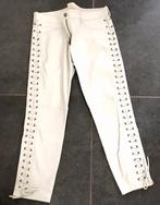Pantalon cuir blanc T40. Isabel Marant/H&M, Porté, Blanc