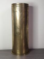 Oorlog 1914-1918 WWI versierde Duitse huls, Verzamelen, Ophalen of Verzenden