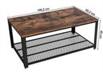 Salontafel industriële look, Huis en Inrichting, Tafels | Salontafels, Ophalen, Zo goed als nieuw