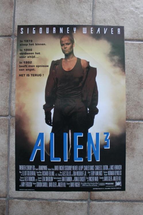 filmaffiche Alien 3 filmposter, Collections, Posters & Affiches, Comme neuf, Cinéma et TV, A1 jusqu'à A3, Rectangulaire vertical