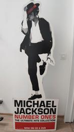 Michael Jackson présentoir carton / Promo Display 1m80 PLV, Gebruikt, Ophalen