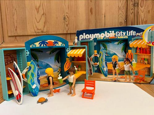 5641 PLAYMOBIL City Life Speelbox Surfshop, Kinderen en Baby's, Speelgoed | Playmobil, Complete set, Ophalen