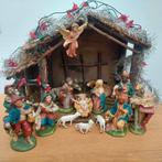 Oude kerststal met beelden uit Italië, Divers, Noël, Comme neuf, Enlèvement