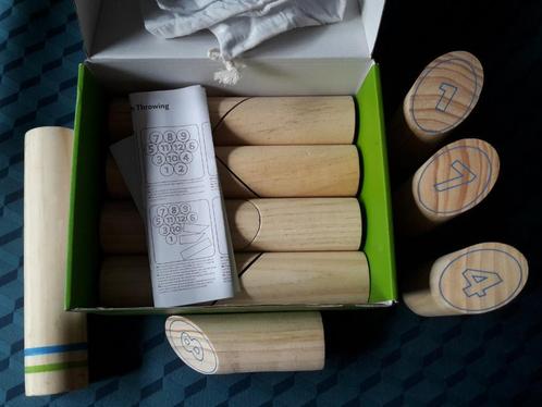 Nieuw degelijk houten gooispel Finnisch Throwing voor buiten, Kinderen en Baby's, Speelgoed | Buiten | Actiespeelgoed, Nieuw, Ophalen of Verzenden
