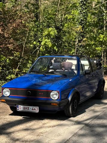 VW Golf cabrio Karmann. 1984, 1.8 GLI/ GTI, Auto's, 1800 cc, Golf, Particulier, Te koop