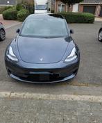 Tesla Model 3 Long Range, Auto's, Zwart, Leder, Elektrisch, Berline