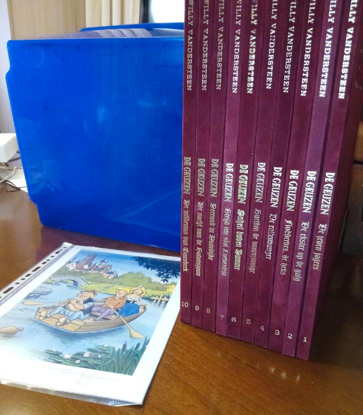 De Geuzen luxe 10 HC + 6 dessins + ex-libris, Livres, BD, Comme neuf, Série complète ou Série, Enlèvement ou Envoi