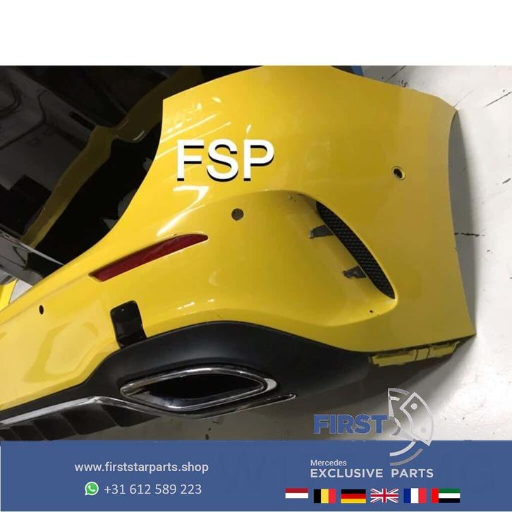 W177 A35 AMG Achterbumper 2019 Mercedes A Klasse origineel P, Auto-onderdelen, Carrosserie, Bumper, Mercedes-Benz, Achter, Gebruikt