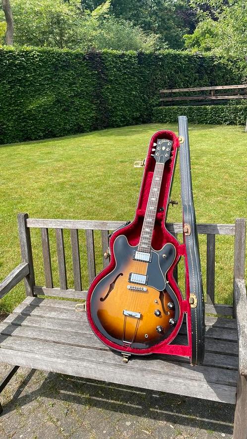 Gibson ES335 Block 1982, Muziek en Instrumenten, Snaarinstrumenten | Gitaren | Elektrisch, Gebruikt, Gibson, Ophalen