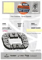2 tickets  Filou Oostende - Spirou Charleroi, Tickets & Billets, Sport | Autre, Deux personnes, Avril
