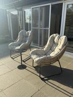 Lounge stoelen binnen en buiten, Tuin en Terras, Ophalen, Zo goed als nieuw