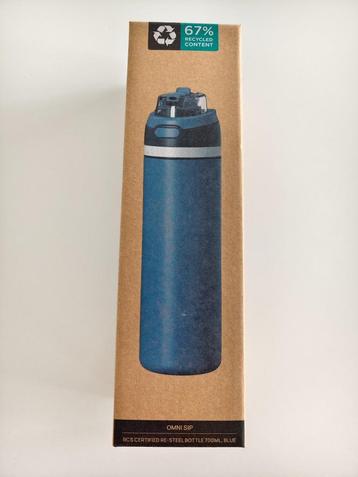 drinkfles Omni Sip RCS Recycled RVS waterfles 700ML (nieuw) beschikbaar voor biedingen